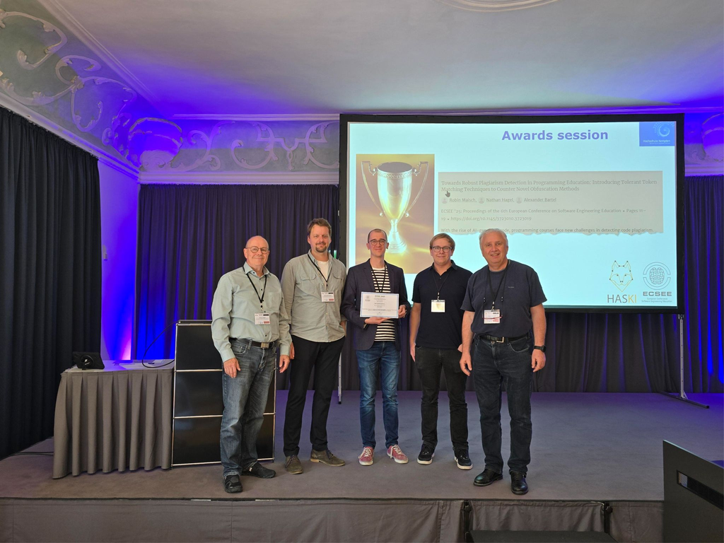 best paper award at ECSEE 2025